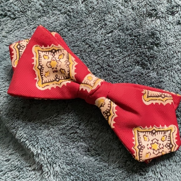 ‼️Lot of 6 Vintage men’s clip in bow ties‼️ - Picture 11 of 12